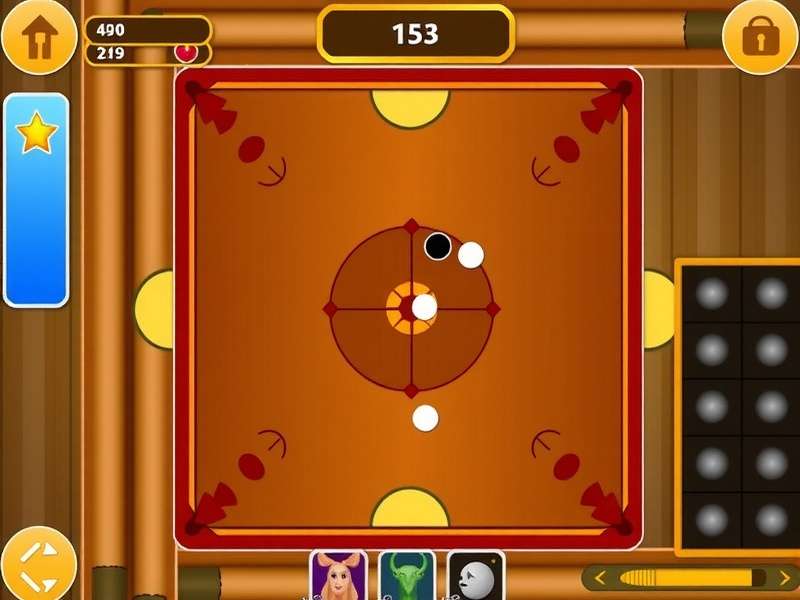 Carrom Stars Rush Gameplay Screenshot